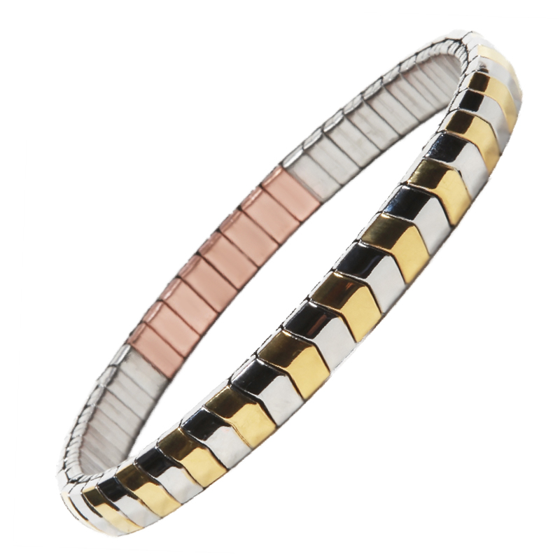 Power Flex 3 - Flexi Stainless Steel Copper Magnetic Bracelet